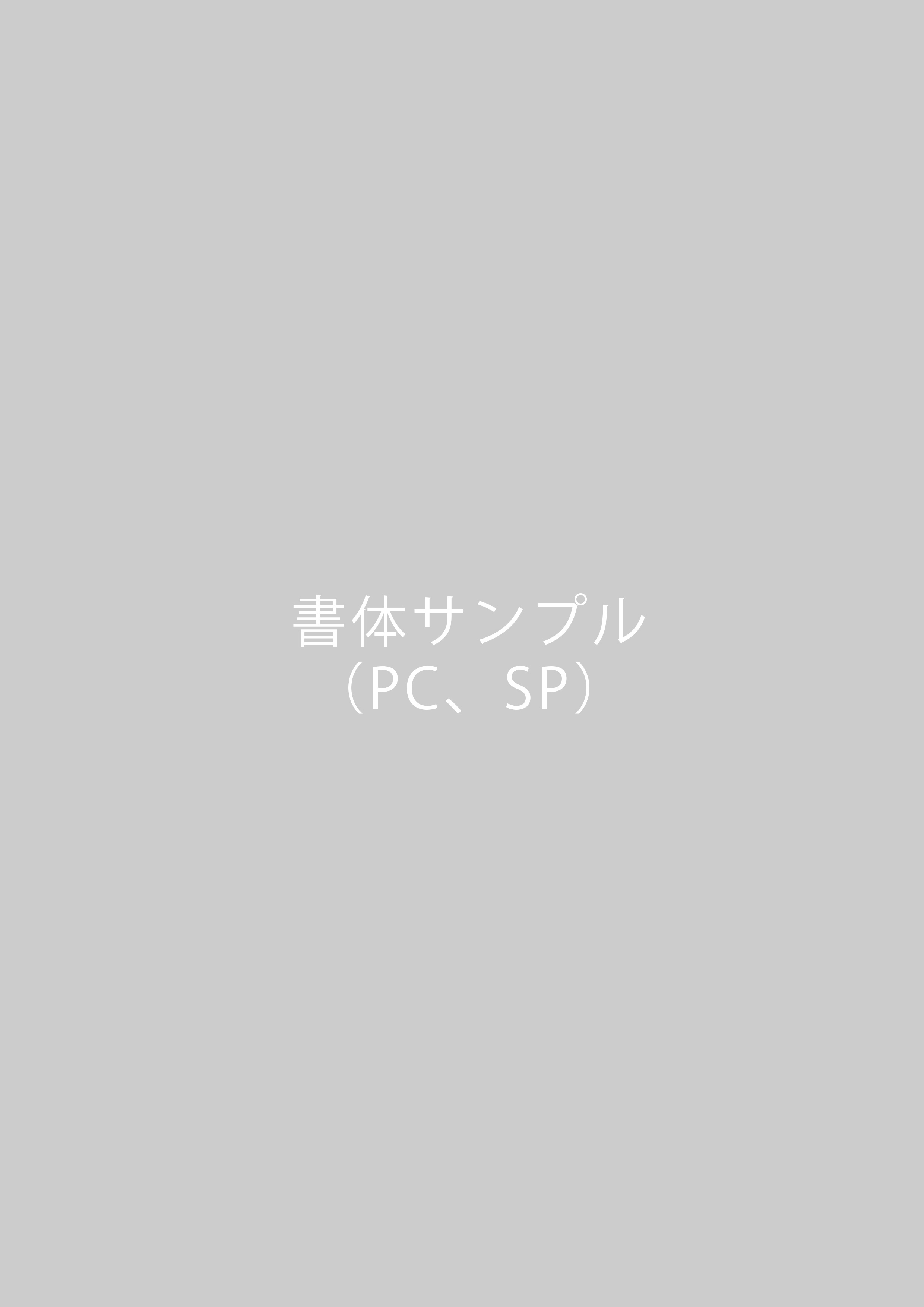 掲載項目入力のサンプル